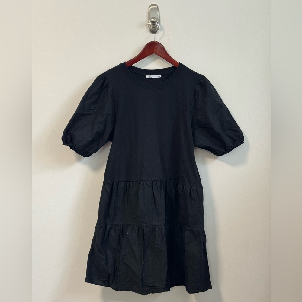 Zara Elegant Black Dress